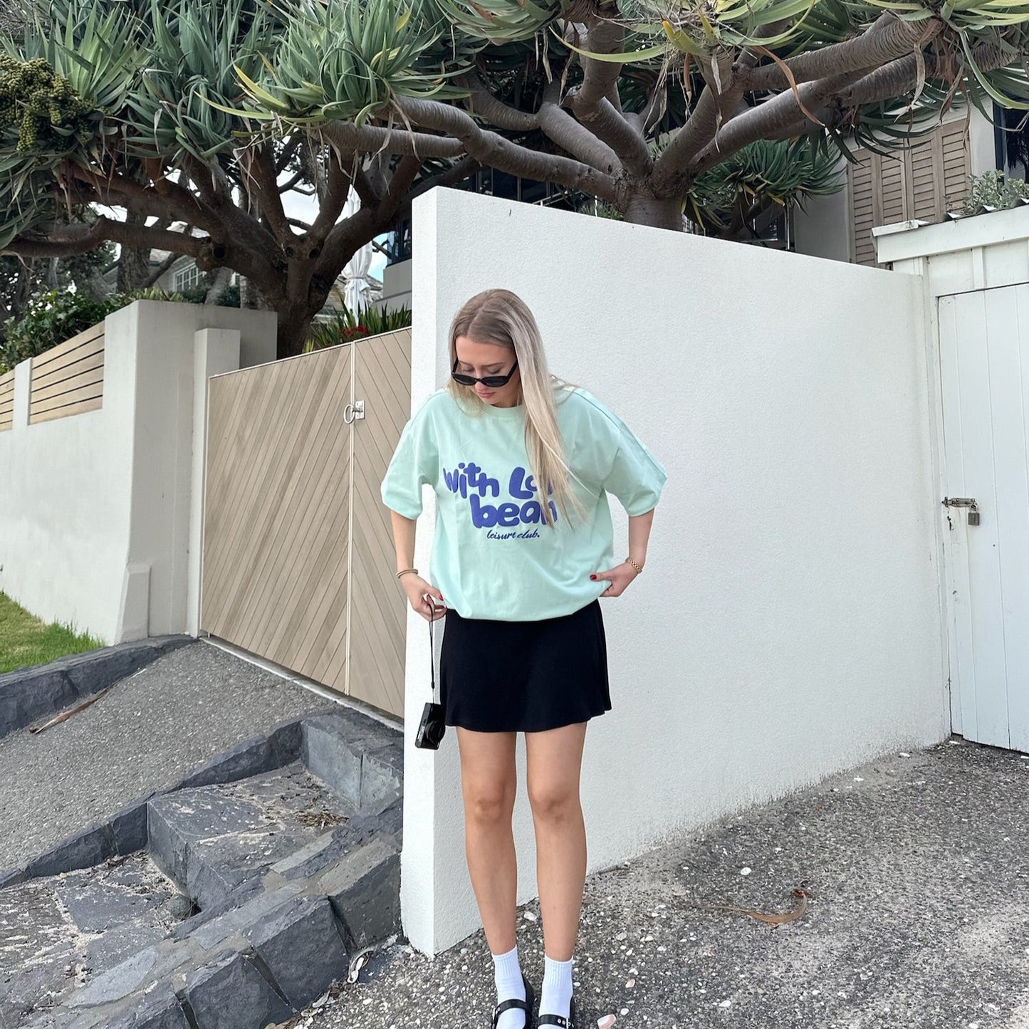 The Spearmint Oversized Tee