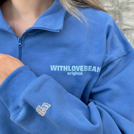 The Cornflower Quarter Zip