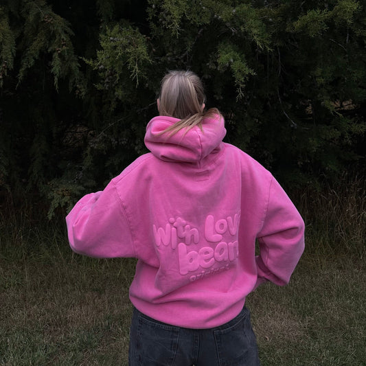 The Pink Vintage Wash Hoodie